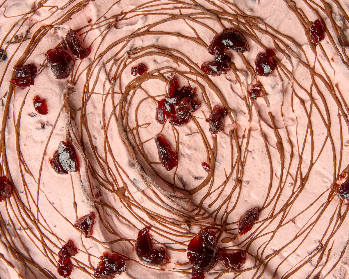Black Cherry Stracciatella
