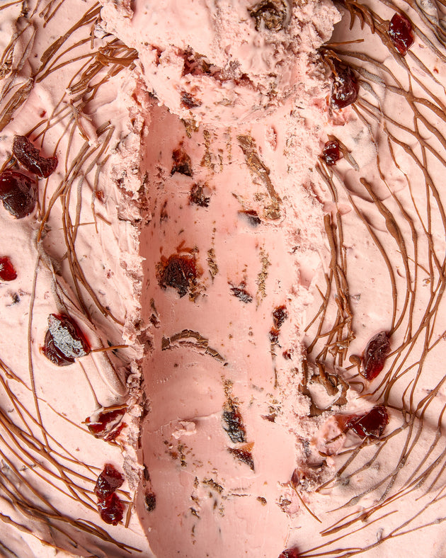 Black Cherry Stracciatella
